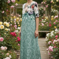 Ankle Length Dress with Sleeves - Let Love Clothing
