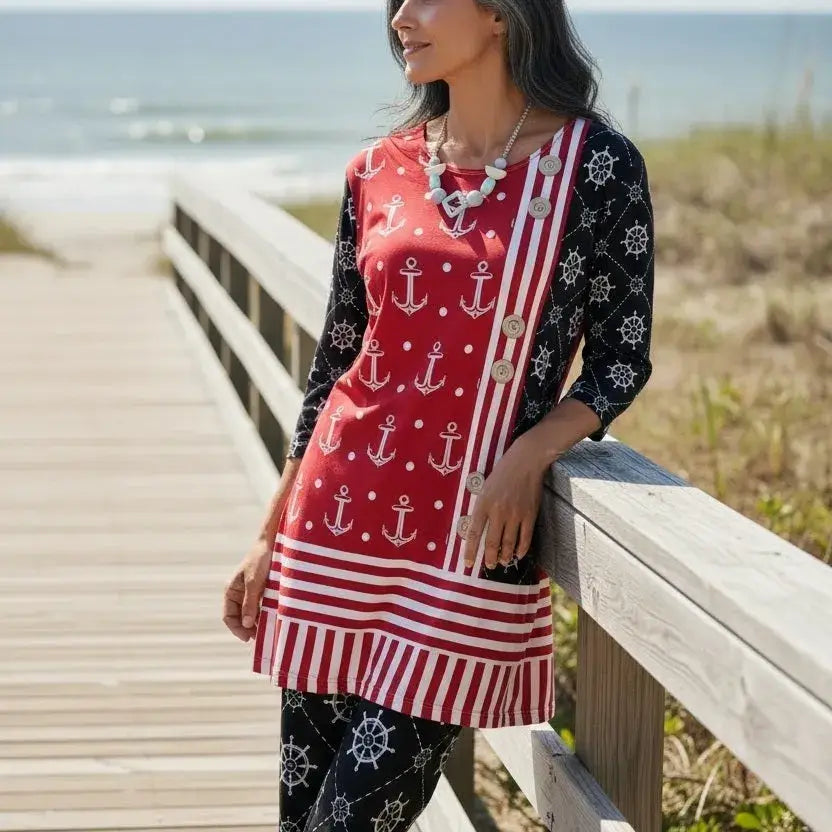 Dress with Sleeves - Let Love Clothing