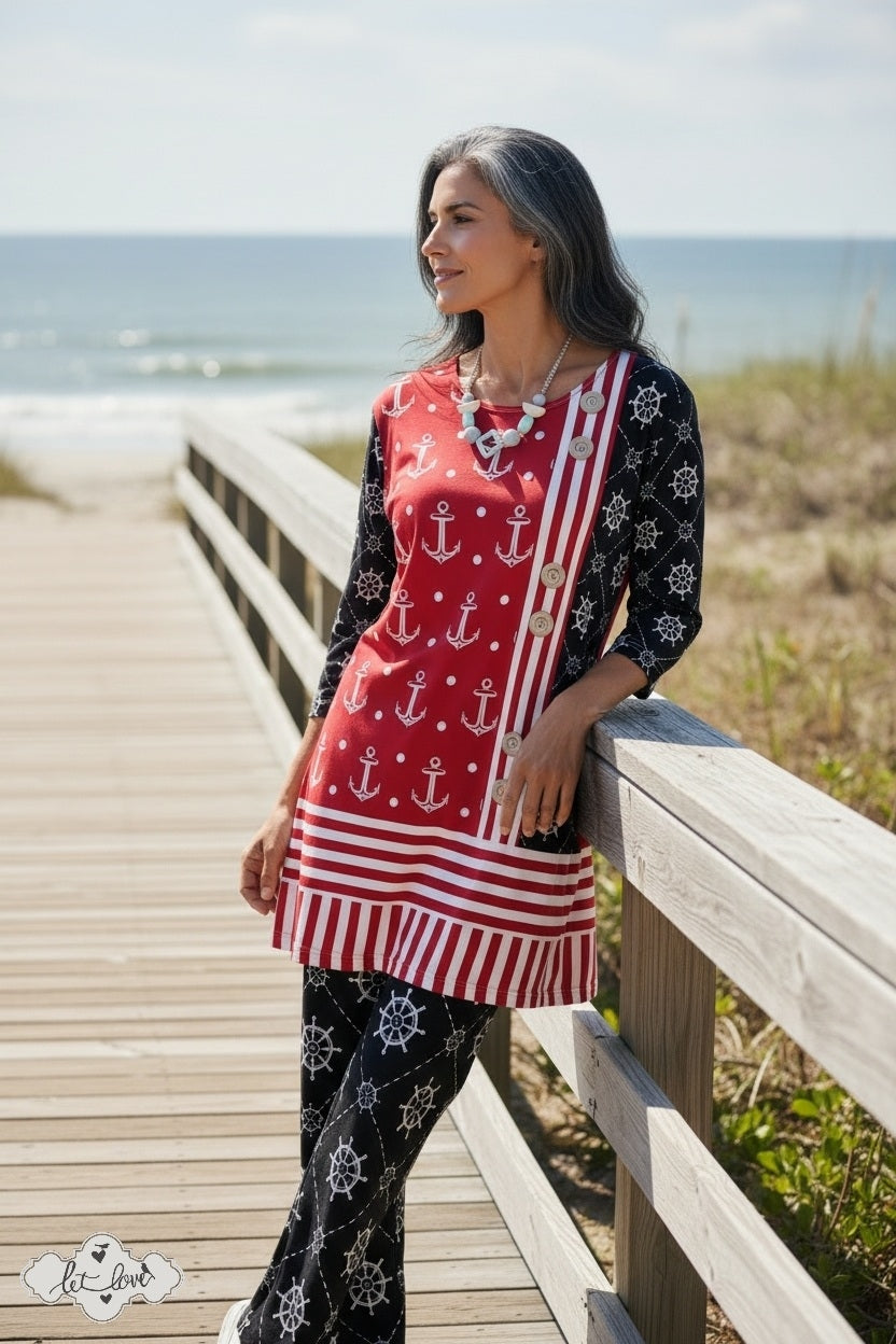 Dress with Sleeves - Let Love Clothing