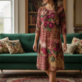 Dress Below the Knee, with Sleeves - Let Love Clothing