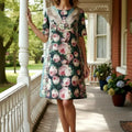 Dress with Sleeves, Below the knee - Let Love Clothing