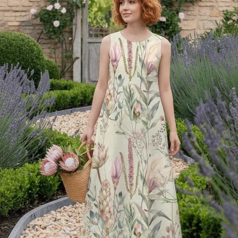 Ankle Length Dress - Let Love Clothing