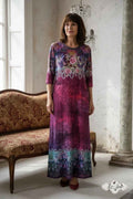 Ankle Length Dress with Sleeves - Let Love Clothing