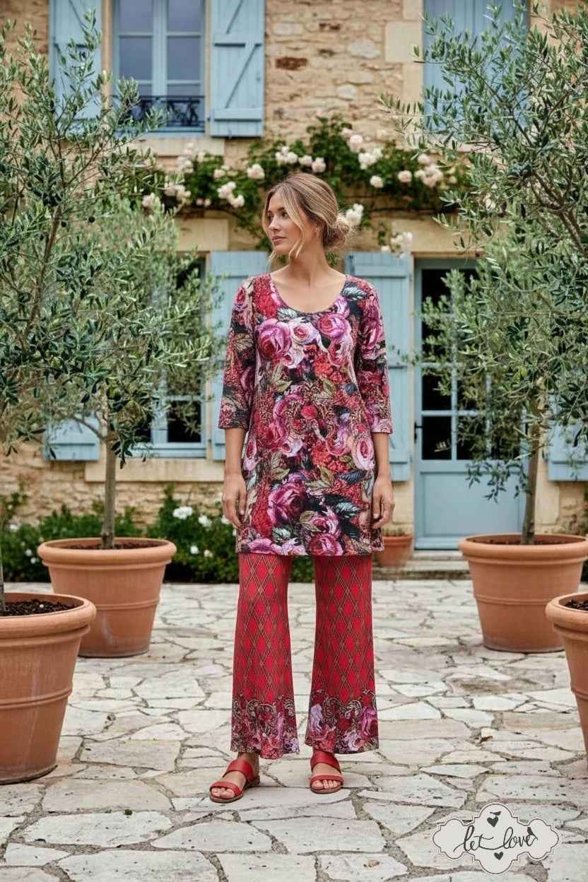 Dress with Sleeves - Let Love Clothing