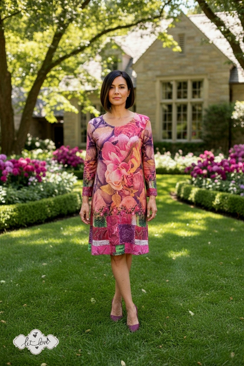 Dress with Sleeves - Let Love Clothing