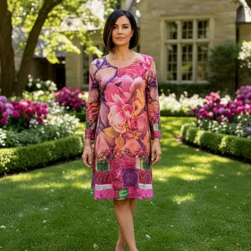 Dress with Sleeves - Let Love Clothing