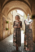 Ankle Length Dress with Sleeves - Let Love Clothing