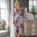 Dress with Sleeves, Below the knee - Let Love Clothing