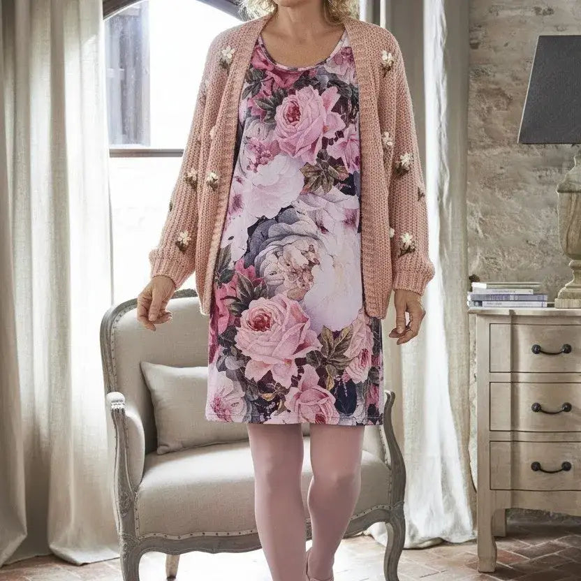 Dress with Sleeves - Let Love Clothing